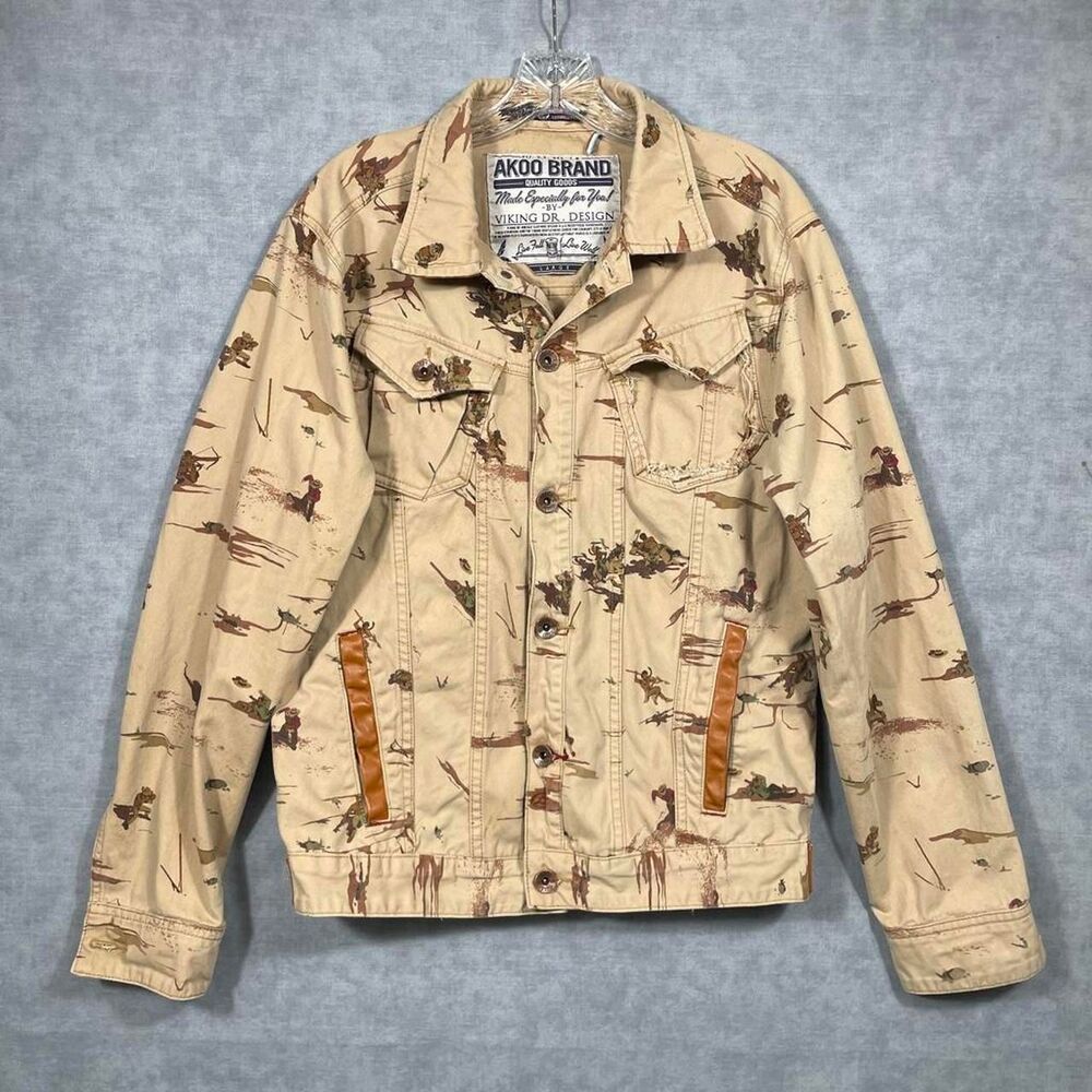 Cowboy Print Chore Jacket